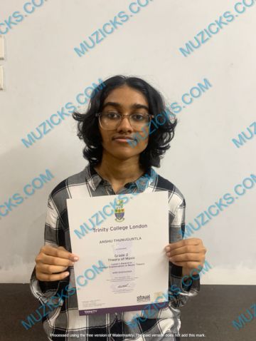 ANSHU THUNUGUNTLA IN MUSIC THEORY